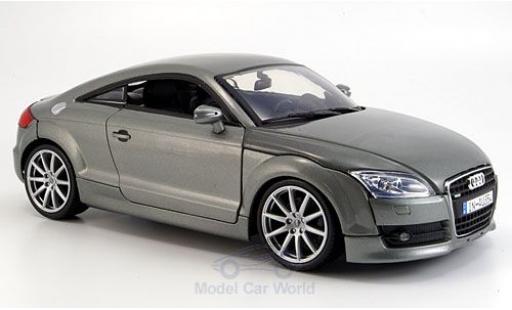 Diecast model cars Audi TT coupe 1/18 Motormax Coupe metallic grey 2007 Audi TT coupe 1/18 Motormax Coupe metallic grey 2007 diecast model cars