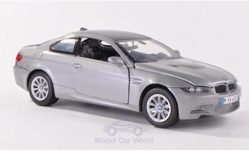 Diecast model cars Bmw M3 1/24 Motormax (E92M) metallic grey/carbon Bmw M3 1/24 Motormax (E92M) metallic grey/carbon diecast model cars