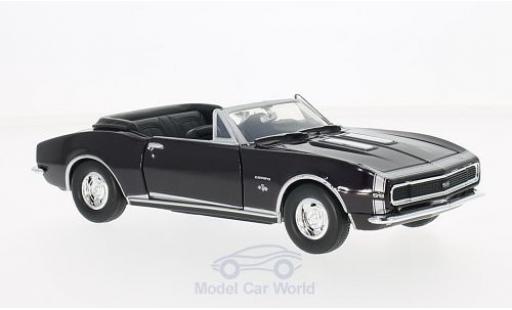 Diecast model cars Chevrolet Camaro 1/24 Motormax SS Convertible purple 1967 ohne Vitrine Chevrolet Camaro 1/24 Motormax SS Convertible purple 1967 ohne Vitrine diecast model cars