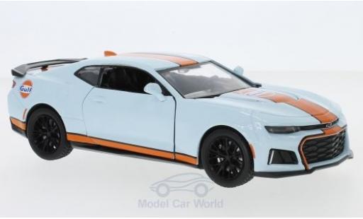 Diecast model cars Chevrolet Camaro ZL1 1/24 Motormax ZL1 Gulf 2017 Chevrolet Camaro ZL1 1/24 Motormax ZL1 Gulf 2017 diecast model cars