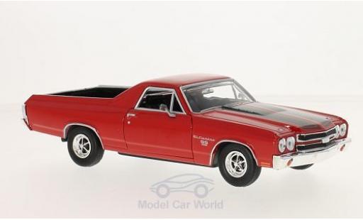 Diecast model cars Chevrolet El Camino 1/24 Motormax red/black 1970 Chevrolet El Camino 1/24 Motormax red/black 1970 diecast model cars
