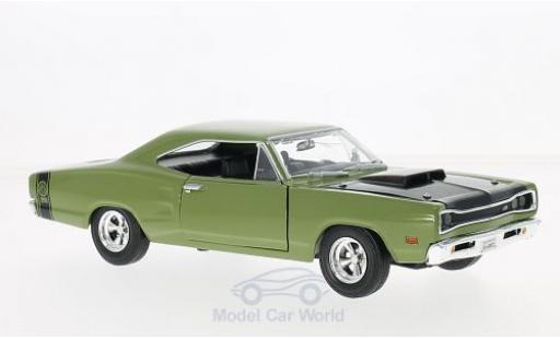 Diecast model cars Dodge Coronet 1/24 Motormax Super Bee oliv/black 1969 Dodge Coronet 1/24 Motormax Super Bee oliv/black 1969 diecast model cars