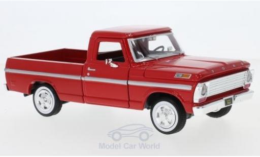 Diecast model cars Ford F-1 1/24 Motormax 00 red 1969 Ford F-1 1/24 Motormax 00 red 1969 diecast model cars
