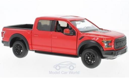 Diecast model cars Ford F-1 1/24 Motormax 50 Raptor red 2017 Ford F-1 1/24 Motormax 50 Raptor red 2017 diecast model cars