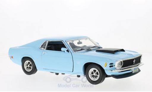 Diecast model cars Ford Mustang 1/18 Motormax Boss 429 blue 1970 Ford Mustang 1/18 Motormax Boss 429 blue 1970 diecast model cars
