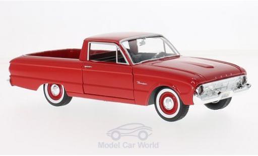 Diecast model cars Ford Ranchero 1/24 Motormax red 1960 Ford Ranchero 1/24 Motormax red 1960 diecast model cars