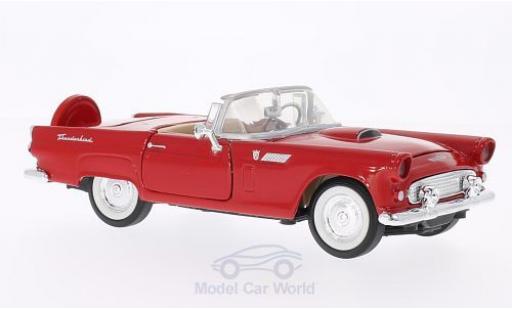 Diecast model cars Ford Thunderbird 1/24 Motormax red 1956 Ford Thunderbird 1/24 Motormax red 1956 diecast model cars