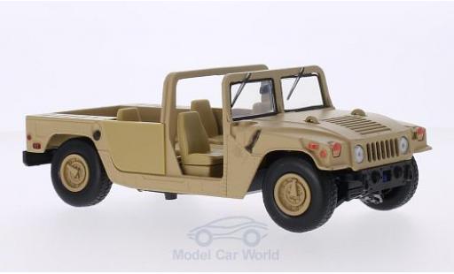 Hummer Humvee 1/24 Motormax matt-beige Base Platform diecast model cars