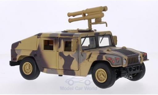 Hummer Humvee 1/24 Motormax mit Starburst Raketenwerfer camouflage diecast model cars