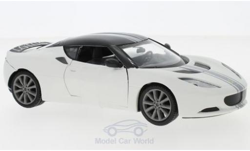 Diecast model cars Lotus Evora 1/24 Motormax S matt-white Lotus Evora 1/24 Motormax S matt-white diecast model cars