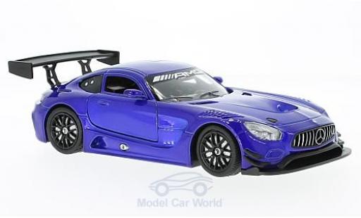 Diecast model cars Mercedes AMG GT 1/24 Motormax 3 blue Mercedes AMG GT 1/24 Motormax 3 blue diecast model cars