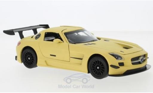 Diecast model cars Mercedes SLS 1/24 Motormax AMG GT3 matt-beige Mercedes SLS 1/24 Motormax AMG GT3 matt-beige diecast model cars