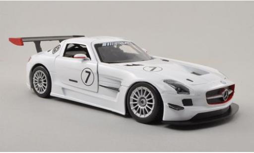 Diecast model cars Mercedes SLS 1/24 Motormax AMG GT3 No.7 sans Vitrine Mercedes SLS 1/24 Motormax AMG GT3 No.7 sans Vitrine diecast model cars