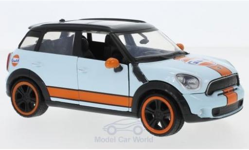 Diecast model cars Mini Cooper S 1/24 Motormax S Countryman Gulf Mini Cooper S 1/24 Motormax S Countryman Gulf diecast model cars