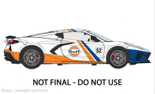 Chevrolet Corvette 1/24 Motormax C 8 Gulf diecast model cars