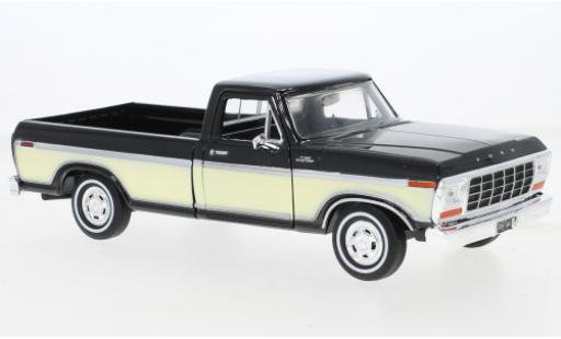 Diecast model cars Ford F-1 1/24 Motormax 50 Custom black/beige 1979 Ford F-1 1/24 Motormax 50 Custom black/beige 1979 diecast model cars