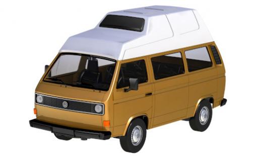 Diecast model cars Volkswagen T3 1/24 Motormax Camper brown/white Volkswagen T3 1/24 Motormax Camper brown/white diecast model cars