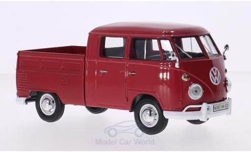 Diecast model cars Volkswagen T1 A 1/24 Motormax DoKa red Volkswagen T1 A 1/24 Motormax DoKa red diecast model cars