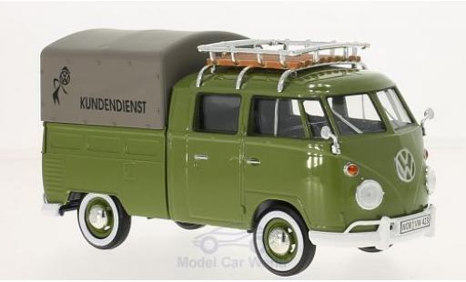 Volkswagen T1 A 1/24 Motormax Kundendienst Pick Up mit Dachgepäckträger diecast model cars
