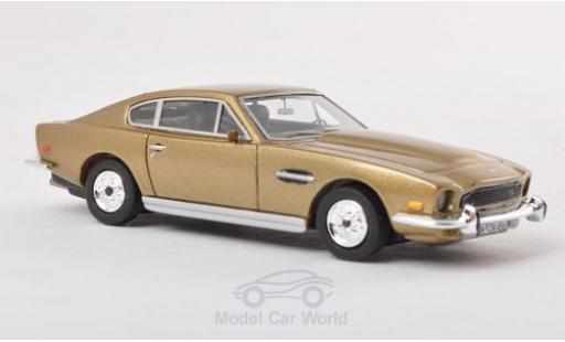 Diecast model cars Aston Martin V8 1/87 Neo gold 1980 Aston Martin V8 1/87 Neo gold 1980 diecast model cars