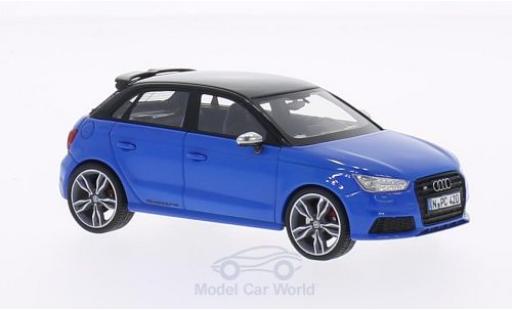 Audi S1 1/43 Neo Sportback blue/black 2014 diecast model cars