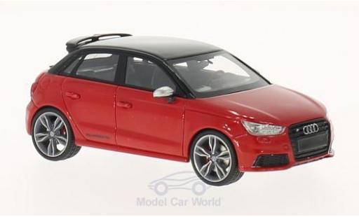 Audi S1 1/43 Neo Sportback red/black 2014 diecast model cars