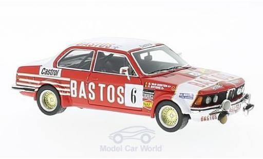 Diecast model cars Bmw 323 1/43 Neo i (E21) No.6 Bastos Rallye Condroz 1982 P.Snijers/G.van Oosten Bmw 323 1/43 Neo i (E21) No.6 Bastos Rallye Condroz 1982 P.Snijers/G.van Oosten diecast model cars