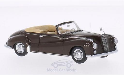 Diecast model cars Bmw 502 1/43 Neo Cabriolet Autenrieth brown 1956 Bmw 502 1/43 Neo Cabriolet Autenrieth brown 1956 diecast model cars