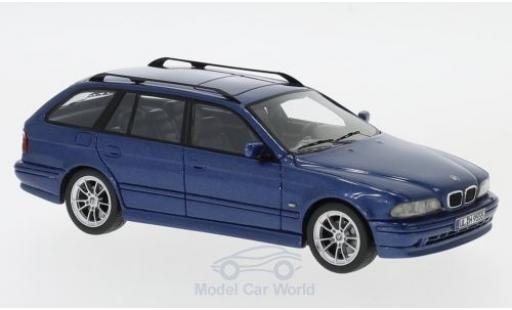 Diecast model cars Bmw 520 1/43 Neo Touring (E39) metallic blue 2002 Bmw 520 1/43 Neo Touring (E39) metallic blue 2002 diecast model cars