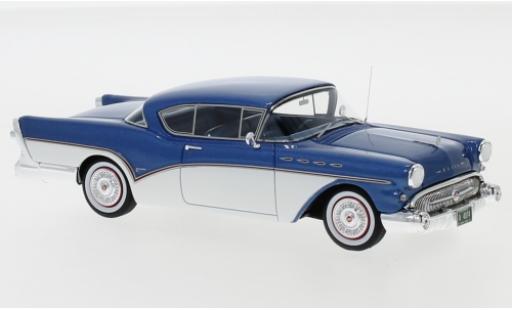 Diecast model cars Buick Roadmaster 1/43 Neo Hardtop Coupe metallic blue/white 1957 Buick Roadmaster 1/43 Neo Hardtop Coupe metallic blue/white 1957 diecast model cars