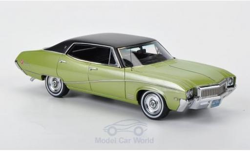 Diecast model cars Buick Skylark 1/43 Neo Sedan metallic green/matt-black 1968 Buick Skylark 1/43 Neo Sedan metallic green/matt-black 1968 diecast model cars