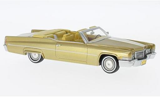 Diecast model cars Cadillac Deville 1/43 Neo DeVille Convertible gold 1970 Cadillac Deville 1/43 Neo DeVille Convertible gold 1970 diecast model cars