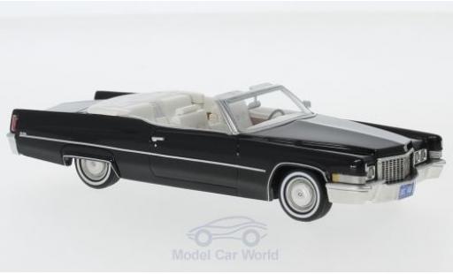 Diecast model cars Cadillac Deville 1/43 Neo DeVille Convertible black 1970 Cadillac Deville 1/43 Neo DeVille Convertible black 1970 diecast model cars