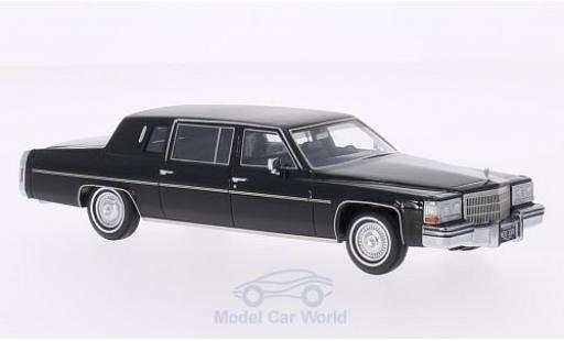 Diecast model cars Cadillac Fleetwood 1/43 Neo Formal Limousine black/matt-black 1980 Cadillac Fleetwood 1/43 Neo Formal Limousine black/matt-black 1980 diecast model cars