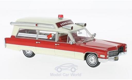 Diecast model cars Cadillac S & S 1/43 Neo Ambulance red/white 1966 Cadillac S & S 1/43 Neo Ambulance red/white 1966 diecast model cars