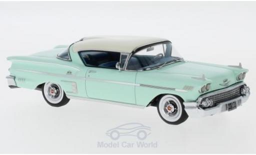 Diecast model cars Chevrolet Bel Air 1/43 Neo Impala Sport Coupe green/beige 1958 Chevrolet Bel Air 1/43 Neo Impala Sport Coupe green/beige 1958 diecast model cars