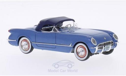 Diecast model cars Chevrolet Corvette C1 1/43 Neo (C1) metallic blue 1953 Verdeck geschlossen Chevrolet Corvette C1 1/43 Neo (C1) metallic blue 1953 Verdeck geschlossen diecast model cars