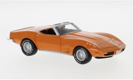 Diecast model cars Chevrolet Corvette 1/43 Neo (C3) Convertible orange 1973 Chevrolet Corvette 1/43 Neo (C3) Convertible orange 1973 diecast model cars