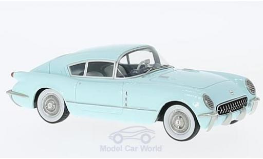 Diecast model cars Chevrolet Corvette C1 1/43 Neo Corvair Concept blue 1954 Chevrolet Corvette C1 1/43 Neo Corvair Concept blue 1954 diecast model cars