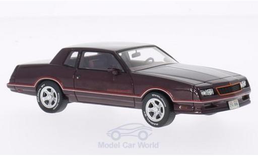 Diecast model cars Chevrolet Monte Carlo 1/43 Neo SS metallic red 1986 Chevrolet Monte Carlo 1/43 Neo SS metallic red 1986 diecast model cars