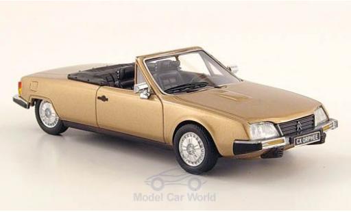 Diecast model cars Citroen CX 1/43 Neo Orphee Cabriolet metallic beige 1983 Citroen CX 1/43 Neo Orphee Cabriolet metallic beige 1983 diecast model cars