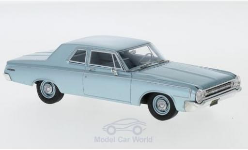 Diecast model cars Dodge 330 1/43 Neo Sedan metallic blue 1964 Dodge 330 1/43 Neo Sedan metallic blue 1964 diecast model cars