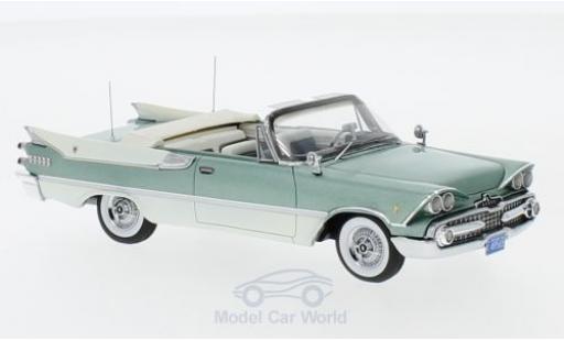Diecast model cars Dodge Custom Royal Lancer 1/43 Neo Convertible metallic green/white 1959 Dodge Custom Royal Lancer 1/43 Neo Convertible metallic green/white 1959 diecast model cars