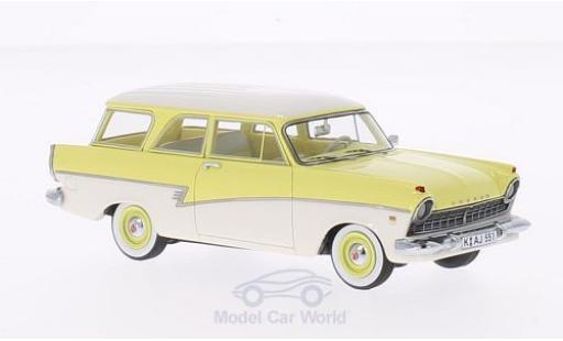 Diecast model cars Ford 17M 1/43 Neo (P2) Turnier yellow/white 1957 Ford 17M 1/43 Neo (P2) Turnier yellow/white 1957 diecast model cars