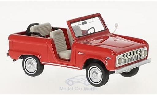 Ford Bronco 1/43 Neo Roadster red 1966 diecast model cars