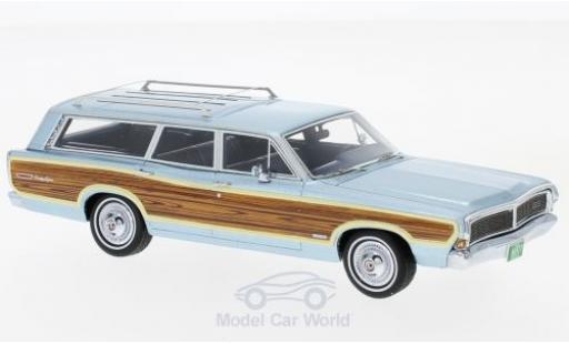 Diecast model cars Ford LTD 1/43 Neo Country Squire metallic blue/Dekor 1968 Ford LTD 1/43 Neo Country Squire metallic blue/Dekor 1968 diecast model cars