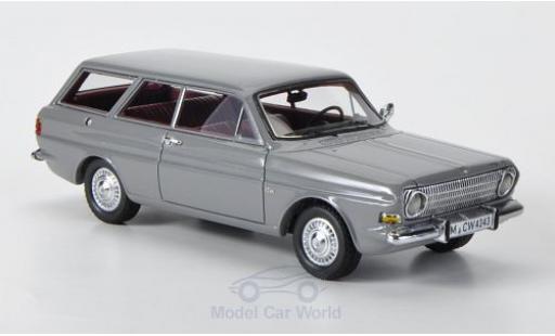Diecast model cars Ford Taunus 1966 1/43 Neo 12M (P6) Turnier grey 1966 Ford Taunus 1966 1/43 Neo 12M (P6) Turnier grey 1966 diecast model cars