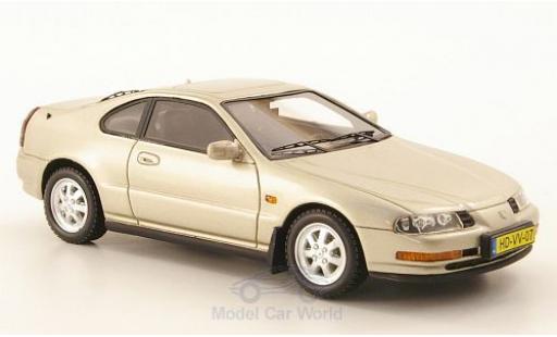 Diecast model cars Honda Prelude 1/43 Neo MKIV metallic beige 1992 Honda Prelude 1/43 Neo MKIV metallic beige 1992 diecast model cars