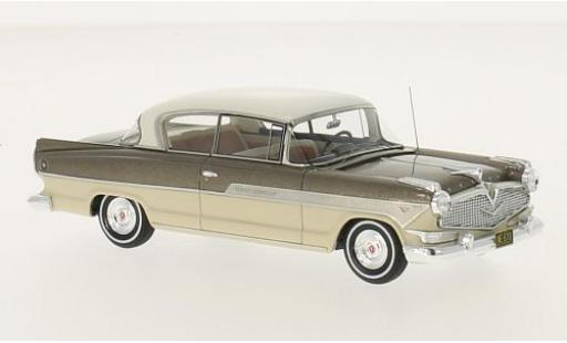 Diecast model cars Hudson Hornet 1/43 Neo 2-Door Hollywood Hardtop metallic brown/beige 1957 Hudson Hornet 1/43 Neo 2-Door Hollywood Hardtop metallic brown/beige 1957 diecast model cars