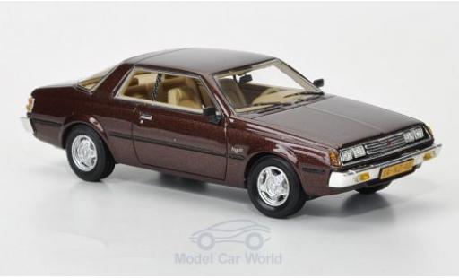 Diecast model cars Mitsubishi Sapporo 1/43 Neo MkI Coupe metallic brown 1982 Mitsubishi Sapporo 1/43 Neo MkI Coupe metallic brown 1982 diecast model cars